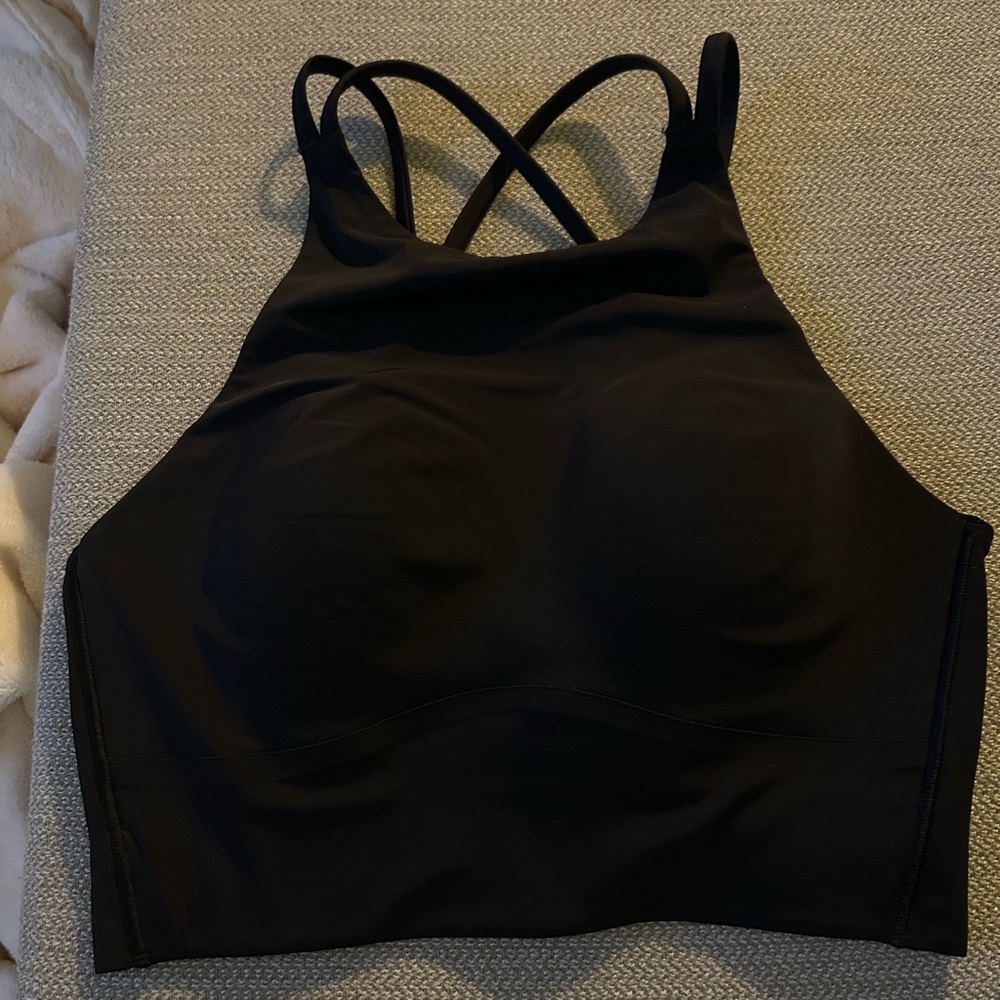 Like A Cloud High-Neck Longline Bra (not ribbed), size 4